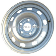 Preço de Fábrica Preço Prata Steel Car Rim de 15x6.0 &#39;&#39; para o carro de passageiro